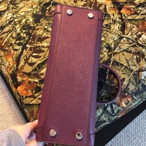 Michael Kors Burgundy Wine color purse and wallet